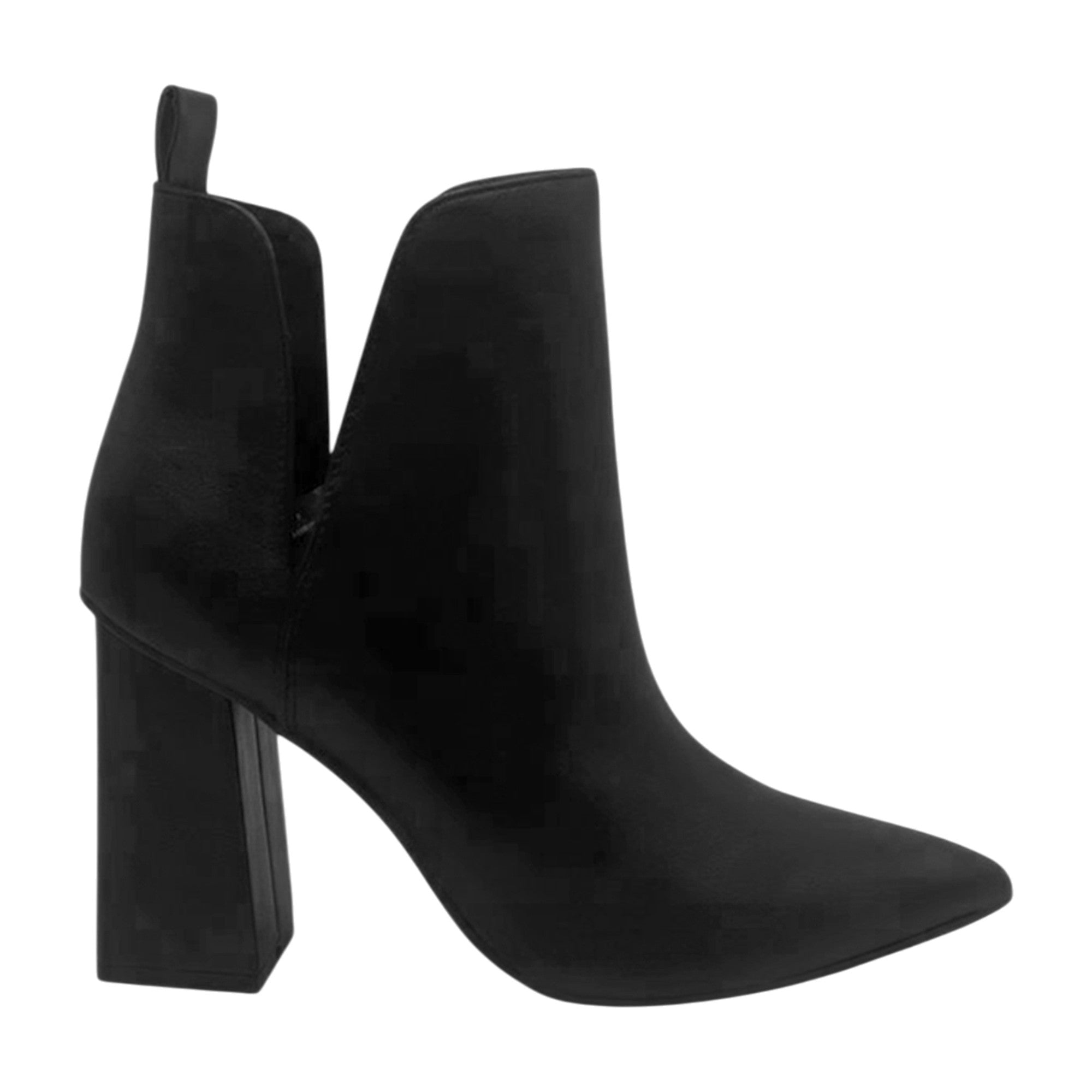 Botín negro de tacón alto para mujer - Sara Negro